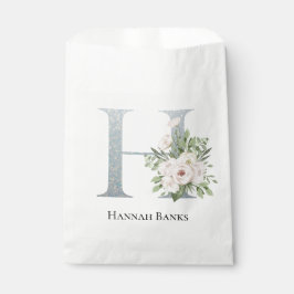 甘い白いフローラ フェイバーバッグ