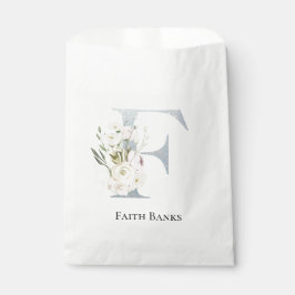 甘い白いフローラ フェイバーバッグ