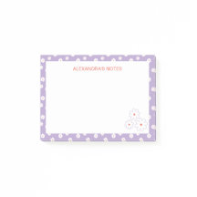 甘い白デイジーフローラルパーソナライズされた模様