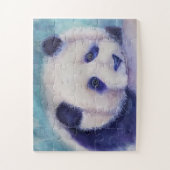 甘い白黒パンダベア ジグソーパズル (縦)