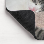 甘い睡眠の子ネコ マウスパッド (コーナー)