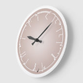 甘い知識のアラビア語の書道 ラージ壁時計 (傾斜)