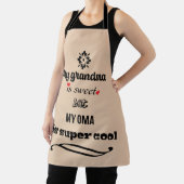 甘い祖母クール大間オールオーバープリントエプロン エプロン (インサイチュ)