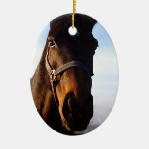 甘い純血種の馬のオーナメント セラミックオーナメント