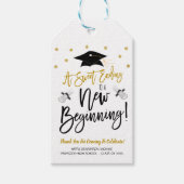 甘い終わりで新しいキャンディトリートのお気に入り ギフトタグ (正面)