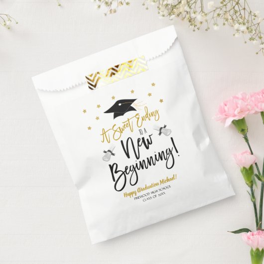 甘い終わりで新しいキャンディトリートのお気に入り フェイバーバッグ (封をした状態)