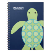 甘い緑の亀 ノートブック (正面)