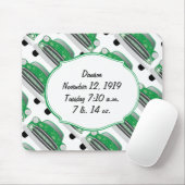 甘い緑の赤ちゃんシャワーStatギフト マウスパッド (マウス)