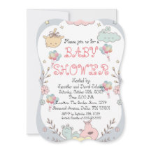 甘い繊細なバルーンベビーシャワー