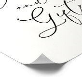 甘い缶詰のユーカリのカードとギフトポスター ポスター (角)