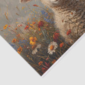 甘い羊と野絵画花の切り離し 薄葉紙 (詳細)