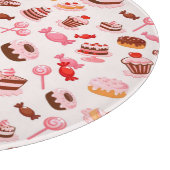 甘い背景 カッティングボード (角)