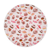 甘い背景 カッティングボード (正面)