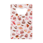 甘い背景 クレジットカード栓抜き (裏面)