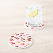 甘い背景 コースター (側面)