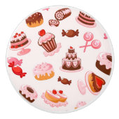 甘い背景 セラミックノブ (正面)