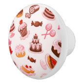 甘い背景 セラミックノブ (右)