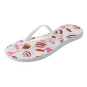 甘い背景 ビーチサンダル (アングル)