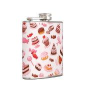 甘い背景 フラスク (右)