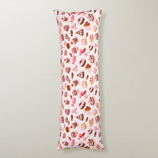 甘い背景 ボディピロー (裏面 (縦))