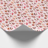 甘い背景 ラッピングペーパー (角)