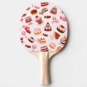 甘い背景 卓球ラケット (正面)