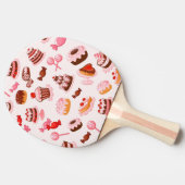 甘い背景 卓球ラケット (横)