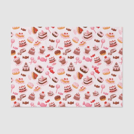 甘い背景 薄葉紙 (正面)