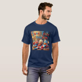 甘い自由の味デザート男性のTシャツ Tシャツ (正面フル)