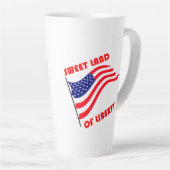 甘い自由の国 カフェラテマグ (右アングル)