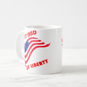 甘い自由の国 コーヒーマグカップ (正面左)