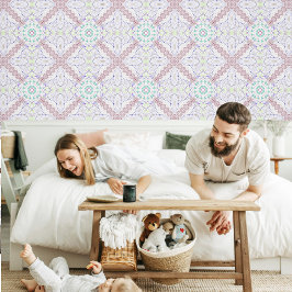 甘い色の幾何学的パターン 壁紙