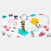 甘い色の手描き Case-Mate iPhoneケース (裏面 (横))