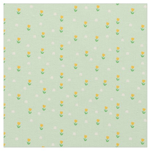 甘い花が織り込まれた綿(幅56インチ)織物 ファブリック (クローズアップ)