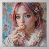 甘い花の夢 ポスター (正面)