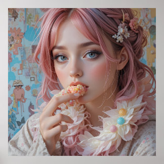 甘い花の夢 ポスター