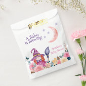 甘い花の魔女カルドロンベビー醸造シャワー フェイバーバッグ (封をした状態)