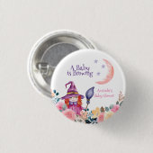 甘い花の魔女カルドロンベビー醸造シャワー 缶バッジ (正面&裏面)