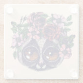 甘い花のLemur ガラスコースター (裏面)