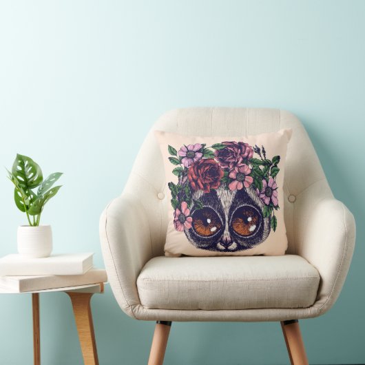 甘い花のLemur クッション (椅子)