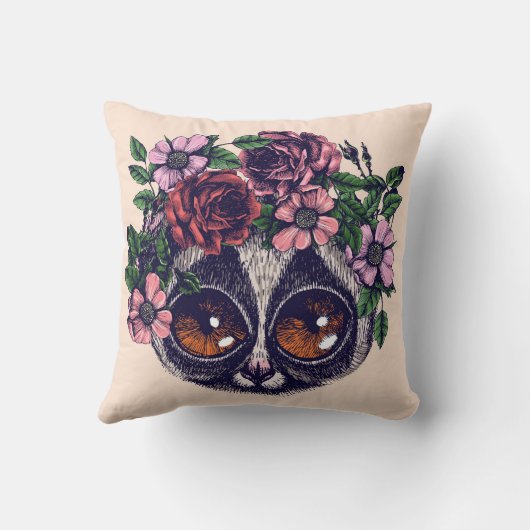 甘い花のLemur クッション (裏面)