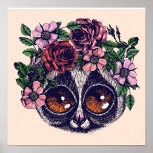 甘い花のLemur ポスター