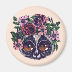 甘い花のLemur マグネット