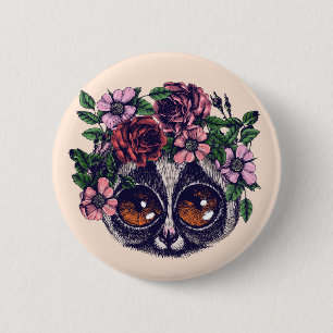 甘い花のLemur 缶バッジ