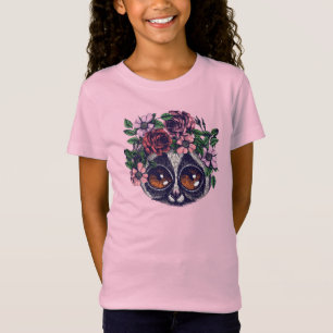 甘い花のLemur Tシャツ