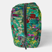 甘い花離れターコイズモノグラム模様 ドップキット (右)