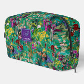 甘い花離れターコイズモノグラム模様 ドップキット (右コーナー)