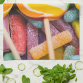 甘い菓子 キッチンタオル (折り畳み)