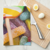 甘い菓子 キッチンタオル (四つ折り)