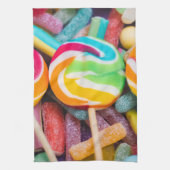 甘い菓子 キッチンタオル (縦)